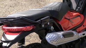 Мопед XTRAIL в оранжевом цвете.