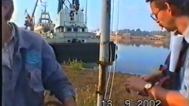 Поднятие флага ЕС на "Тосмаре", 13.09.2002 смотреть онлайн