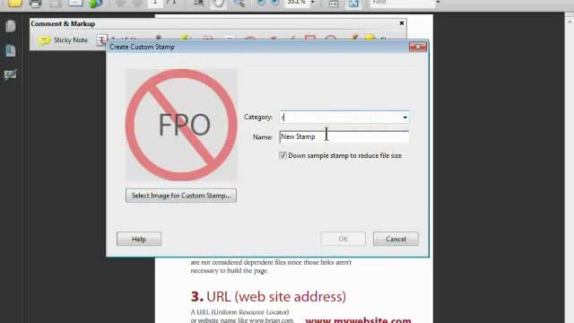 Create a Custom Stamp in Acrobat смотреть онлайн