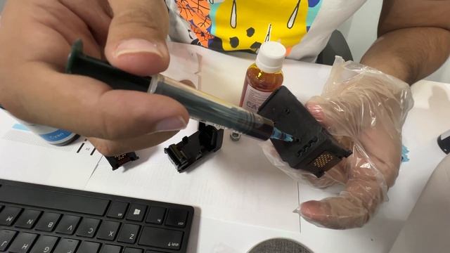 How to Refill Canon PG-47 & CL-57 Ink cartridge | How to refill Ink Cartridge for Canon Inkjet E470