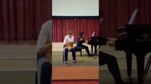 Русская народная песня "Ах ты, берёза" на балалайке