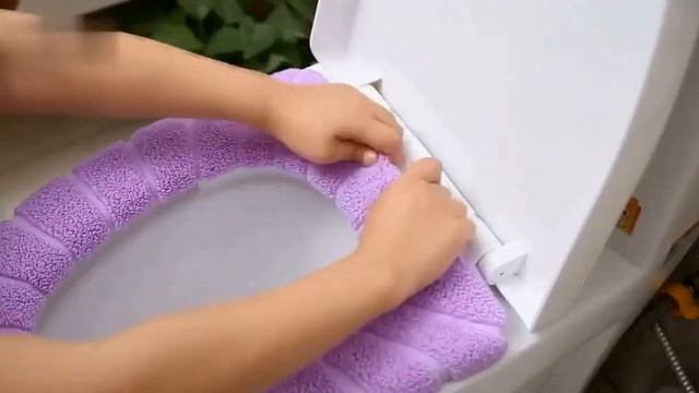 Мягкий чехол на унитаз смотреть онлайн