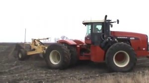 Укладка газовой трубы с помощью Versatile 435