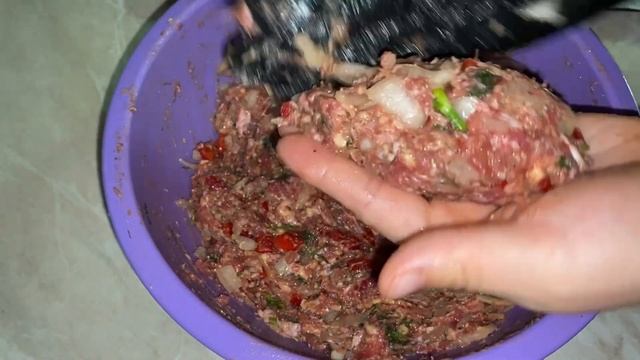 Люля-Кебаб.Домашний.Очень Вкусно.Сочный.Люля-Кебаб в духовке