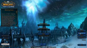 World Of Warcraft: The Wrath Of The Lich King Login (HD)