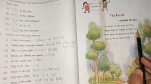 The Forest|Annette Wynne |Lesson 3|Class 3|English Poem|অসমীয়া অনুবাদ #theforest #class3english