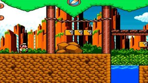 Super Mario World HD: Bowsette is Back: World 3: Lava cave