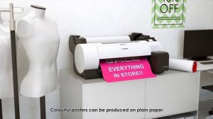Canon imagePROGRAF TA-20 & TA-30 for CAD, Posters Now replaced by the TM-240 & TM-340 (link below)