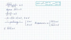 Неравенство заменой иррациональное Часть 3