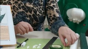 Мастер класс Ландыш из гофрированной бумаги