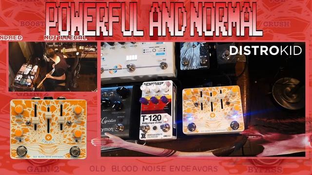 Old Blood Noise Fault v2 overdrive: a very POWERFUL AND NORMAL exploration смотреть онлайн
