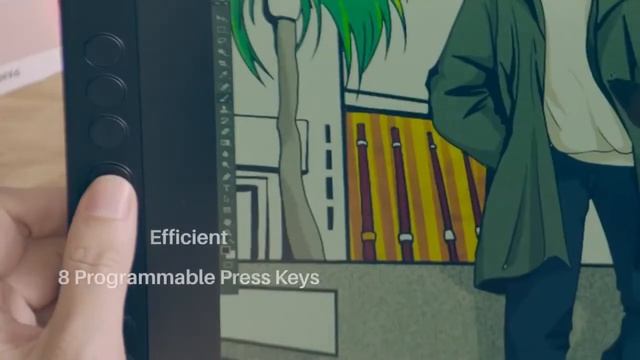 Huion Kamvas 13 Graphic Tablet Monitor 120%srgb Battery free Pen Display Drawing Monitor 8192 Level смотреть онлайн