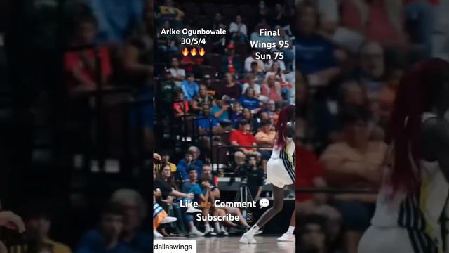 You Can’t Stop The Reign 🏀 #WNBA #ArikeOgunbowale #Dallas #Wings #Connecticut #Sun #GTASports