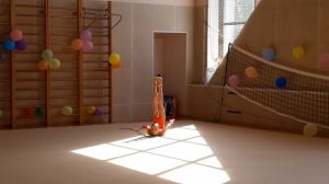 Выступление со скакалкой. Художественная гимнастика