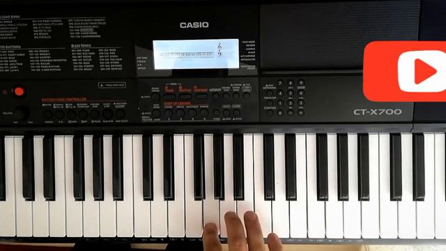 İzmir marşı (Casio CT-X700) Org piyano смотреть онлайн