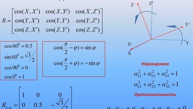Вращение системы координат. Формула поворота вектора на угол. Поворот вектора на 90 градусов. Вектор повернутый на 60 градусов. Поворот вектора на угол в пространстве.