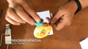 Simple decoupage Easter eggs. Простой декупаж пасхальных яиц.