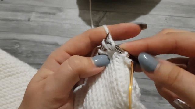 Комбинезон для новорожденного спицами часть 3 / Подробный мастер - класс по вязанию комбинезона