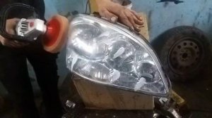 Полировка фары, Лайфхак