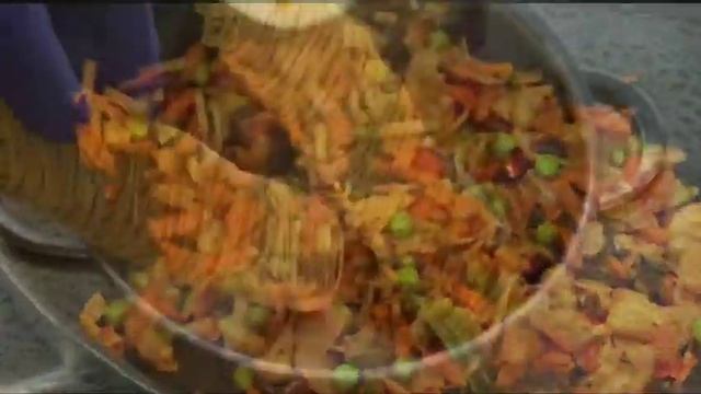 Удон с морепродуктами и овощами в соусе "Терияки"/Лапша WOK