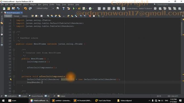 Cara Merubah Font Header Table di JAVA смотреть онлайн