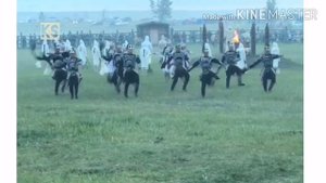 Ансамбль якутского танца "Дьиэрэҥкэй" Занятие 1. Старшая группа