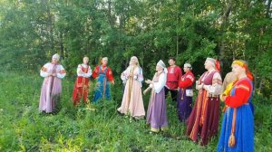 #школаРосстань"Скрывылося солнце за степи"