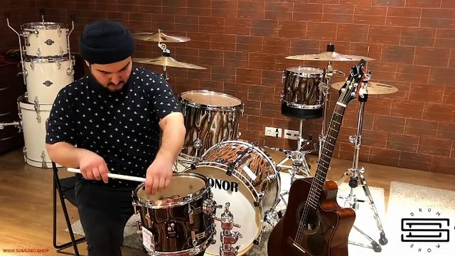 Настройка барабанов . AQUARIAN SUPER 2 & SONOR (Метод Сагамонянц Давида) смотреть онлайн