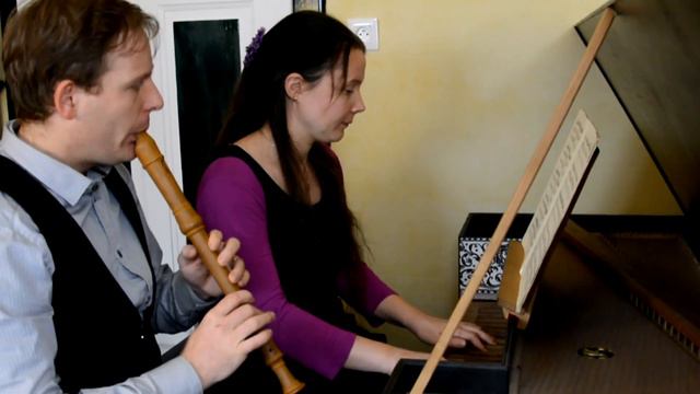 Purcell : flute sonata 1 recorder harpsichord смотреть онлайн