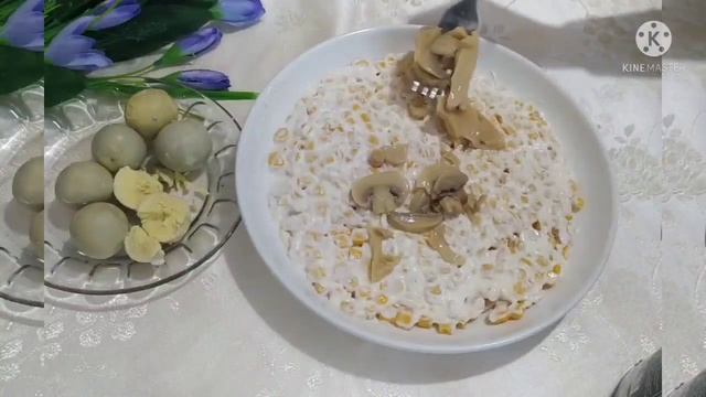 Салат на праздничный стол Салат "Хризантема" этот Салат первым сметут состола??#салатхризонтема#
