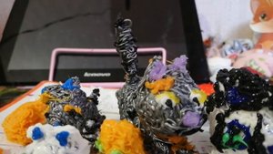 СЕМЬЯ КОШЕК ИЗ" А НУ КА ДАВАЙ КА" 3D РУЧКОЙ