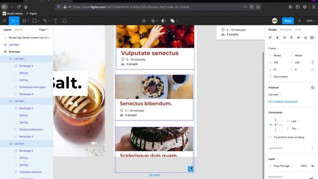 Creation and alignment of multiple components | EP 10 | Free Figma Courses | UIUX Course