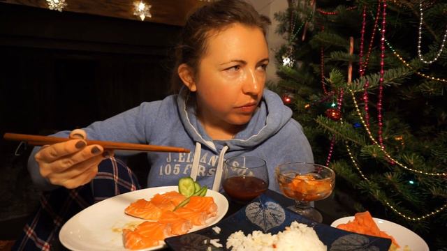 МУКБАНГ Ужасы и минусыСША САШИМИ эмиграция эмигранты_сша