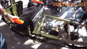 Грузовая электрическая тележка Eltreco Rutrike Гибрид Новинка Велопарк 2019 Обзор Voltreco.ru