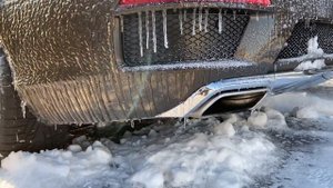 ХОЛОДНЫЙ ПУСК MERCEDES BENZ GL 500 / COLD START MERCEDES IN RUSSIA