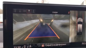 Омыватель камеры заднего вида 360 и стандарт  - Audi Q7 4M