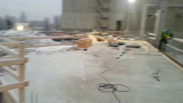 Как отогревают землю если нужно проложить коммуникации в мёрзлом грунте. Стройка в Финляндии . смотреть онлайн