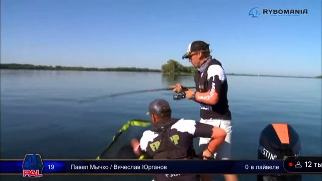 Эпичная поимка щуки около 10 кг во время 1 этапа PAL 2022. Вячеслав Юрганов
