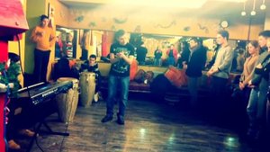 Мастер-класс ритмики и перкуссии от Dislocados 23.12.2012 (SON)