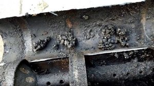 Что в глушителе мотоцикла Минск.Где резонатор? Разрезаем корпус.