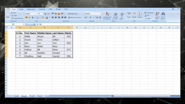 How to Highlight blank fields in Excel
