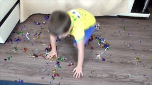 Five little babies Jumping on the bed Nursery rhymes songs for children learn colors with Baby song