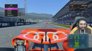 Game Crashed during the Sprint | F1 22 My Team #146 | Chaos in Austria & Belgium qualifying