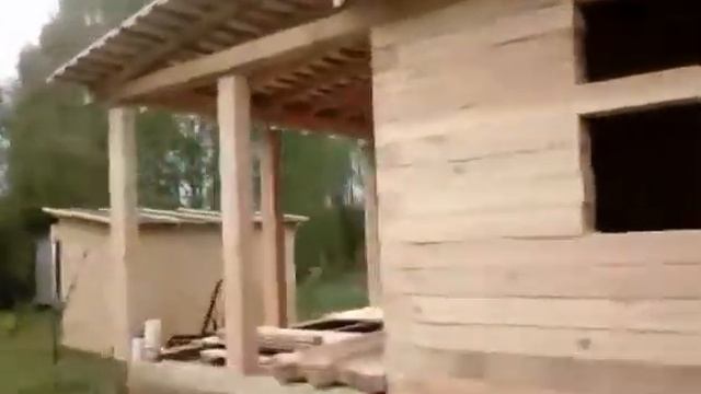 Обзор дома 6х12 из бруса по проекту БД-307 смотреть онлайн