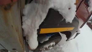 Заводим Маз 437041 "Зубрёнак" после сильных морозов и месячного простоя