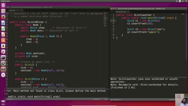 Lecture 5 Video 2 : Generics смотреть онлайн