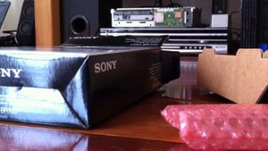 Sony UWA-BR100 Wireless Dongle unboxing