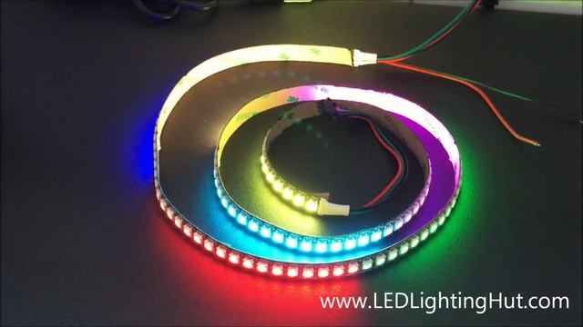 LEDLightingHut 144 LED/m SK6812 4 in 1 RGBW Digital Addressable LED Strip смотреть онлайн