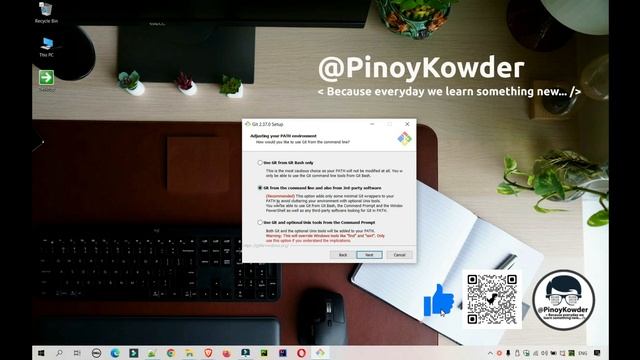 「PinoyKowder」Git and Github Tutorial Series  | How to Install and Configure GIT  Tagalog