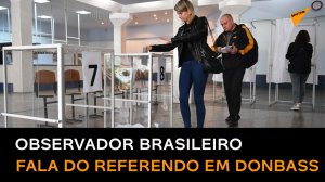 Mídia ocidental mostra referendos em Donbass de maneira 'surrealista', diz observador brasileiro